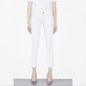 MiH The Paris Cropped White Jeans Size 29
